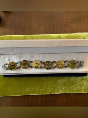 Hand-Painted Storyteller Link Bracelet Persian or Russian